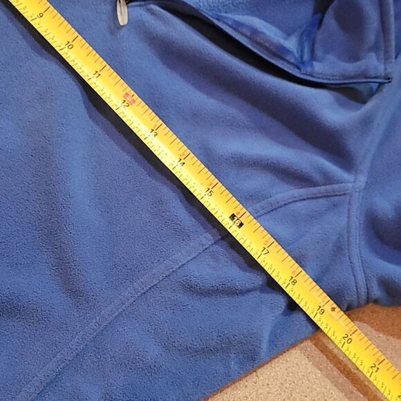 CHAMPION FLEECE quarterzip long-sleeved top blue med - Picture 4 of 10